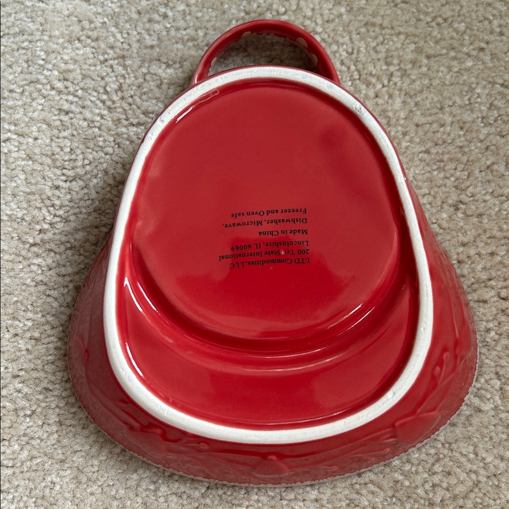 LTD Commodities Red Ceramic Baked Brie Dish - Picture 2 of 7